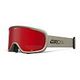 GIRO Cruz Flash Ski Goggle, Stone Stacked + Amber Scarlet