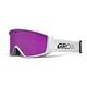 GIRO Index 2.0 Flash Ski Goggle, White Stacked + Amber Pink