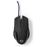NEDIS Gaming Mouse, Black (GMWD110BK)