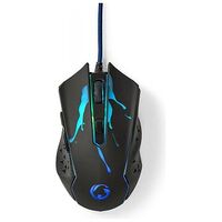 NEDIS Gaming Mouse, Black (GMWD210BK)
