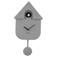 KARLSSON Wall Clock Cuckoo, Grey
