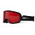 GIRO Roam Flash Skibrille, Black Stacked + Amber Scarlet