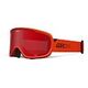 GIRO Roam Flash Ski Goggle, Orange Stacked + Amber Scarlet