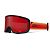 GIRO Roam Flash Skibrille, Red/Black Faded + Amber Scarlet