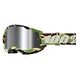 100% Strata 2 Goggle, War Camo + Mirror Silver