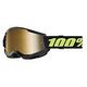 100% Strata 2 Goggle, Solar Eclipse + Mirror True Gold
