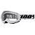 100% Strata 2 Goggle, White + Clear