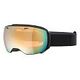 ALPINA Big Horn Q Ski Goggle, Black Matt + Mirror Gold