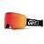 GIRO Contour Vivid Ski Goggle, Black/White Wordmark + Vivid Ember