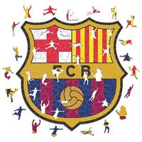 FC Barcelona: Logo - 270 Teile (Iconic Puzzles)