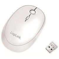 LOGILINK Wireless & Bluetooth Dual Mouse, White (ID0205)