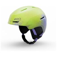GIRO Spur Skihelm, XS (48.5 - 52 cm), Matte Flo Green/Mauve [2026]