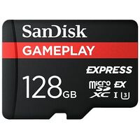 SANDISK Gameplay microSD Express Card, 128GB (SDSQXFN-128G-GN6GN)