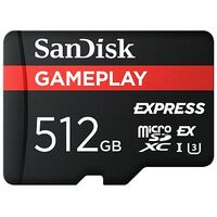 SANDISK Gameplay microSD Express Card, 512 GB (SDSQXFN-512G-GN6GN)