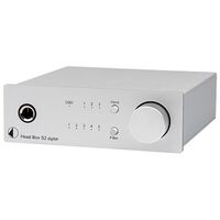 PRO-JECT Head Box S2 Digital Headphone Amplifier, Silver