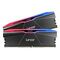 LEXAR ARES RGB 2nd Gen DDR5 Desktop Memory Kit, DDR5-6000, 32 GB, CL30, Black (LD5U16G60C30BR-RGD)