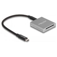 DELOCK USB Type-C Card Reader for SD Express (SD 7.1) Memory Cards (91006)