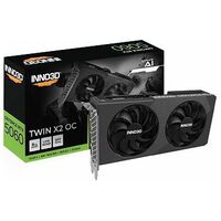 INNO3D GeForce RTX 5060 Twin X2 OC V2, GeForce RTX 5060, 8.0 GB GDDR7, PCI-Express (N50602-08D7X-195071N)