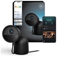 PHILIPS Hue Secure Wired 2K Desktop Kamera, Schwarz (929004258404)