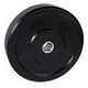 FITCOM Rubber Bumper Plate, 25 kg, Black