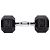 FITCOM Hex Rubber Dumbbell, 8 kg