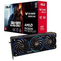 ASUS TUF-RX9070XT-O16G-COD-BO7 TUF Gaming COD BO7 Special Edition, Radeon RX 9070 XT, 16 GB GDDR6, PCI-Express (90YV0L76-M0NM00)