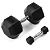 HAMMER Hexagon Rubber Dumbbell, 25 kg