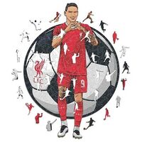 Liverpool FC: Darwin Nuñez - 270 Teile (Iconic Puzzles)