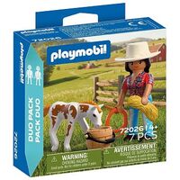 PLAYMOBIL DuoPack Reiterin mit Fohlen (72026)