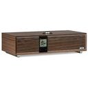RUARK AUDIO R410 All-In-One Music System, Fused Walnut Veneer / Walnut Cabinet and Grille