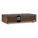 RUARK AUDIO R410 All-In-One Music System, Fused Walnut Veneer / Walnut Cabinet and Grille