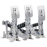 HEUSINKVELD Ultimate+ 3-Pedal Set, Silver (HE-SPU3SC)