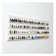 IDISPLAYIT Acryl-Wanddisplay für 100 LEGO-Minifiguren (120203)