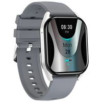 CANYON Chatter SW-58 Smartwatch, Silver (CNS-SW58SS)