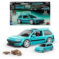 MATTEL BRICK SHOP Hot Wheels Speed Series - Custom '90 Honda Civic EF (JHF62)