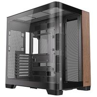ANTEC Constellation C8 Curve Wood Window, Black / Brown (0-761345-10158-5)