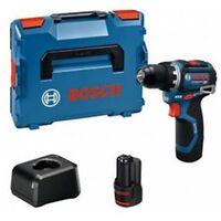 BOSCH GSR 12V-32 Professional, incl. 2x 2 Ah Battery, Charger & L-BOXX (06019N7002)