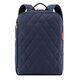REISENTHEL Classic Backpack M, Rhombus Midnight Gold