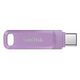SANDISK Dual Drive Go 64 GB, USB-C 3.0/USB-A 3.0, Violett (SDDDC3-064G-G46L)