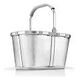 REISENTHEL Carrybag, Silver Crackle