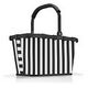 REISENTHEL Carrybag, Summerstrips Black