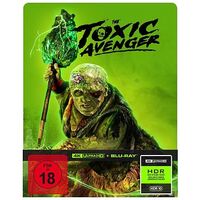 The Toxic Avenger (Blu-ray 4K Ultra-HD, Limited Steelbook, 2023, P.Dinklage / K.Bacon)