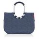 REISENTHEL Loopshopper L, Herringbone Dark Blue