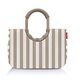 REISENTHEL Loopshopper M, Summerstripes Coffee