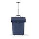 REISENTHEL Trolley M, Herringbone Dark Blue