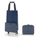 REISENTHEL Foldabletrolley, Herringbone Dark Blue