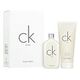 CALVIN KLEIN CK One Eau de Toilette Spray 50 ml + Duschgel 100 ml Geschenkset