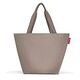 REISENTHEL Shopper M, Herringbone Mokka