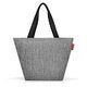 REISENTHEL Shopper M, Twist Silver
