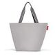 REISENTHEL Shopper M, Herringbone Grey